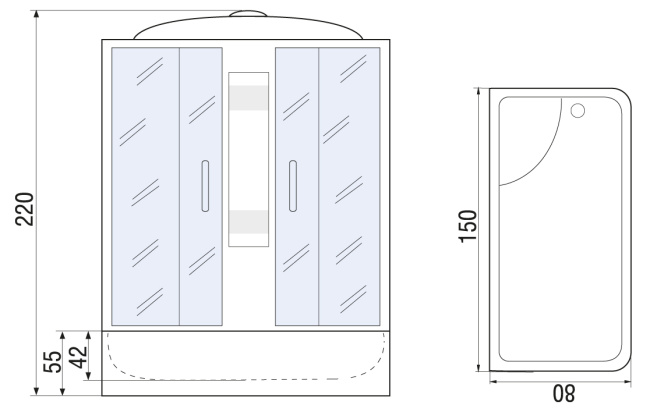 River Nara 150/80/55 MT